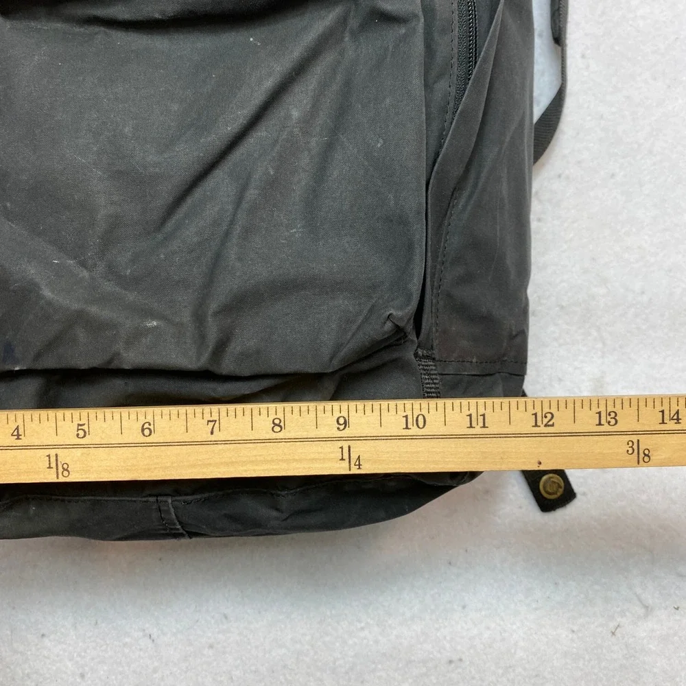 Fjallraven Backpack Unisex OS Black Kanken Classic Vinylon F Bag
